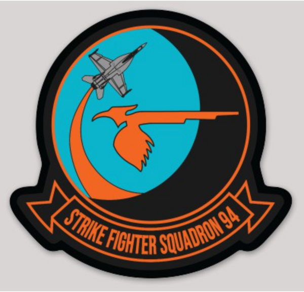 Officially Licensed VFA-94 Shrikes Squadron Sticker