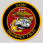 Officially Licensed USMC CH-53 Commemorative Sticker