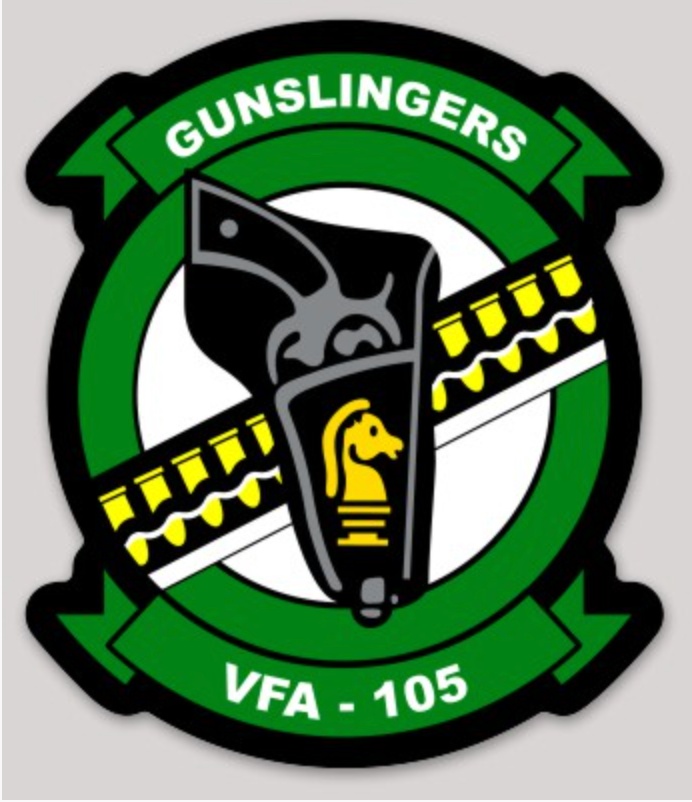 Officially Licensed US Navy VFA-105 Gunslingers Squadron Sticker ...