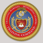Officially Licensed USMC Training Command Sticker