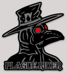 Official HMLA-267 Stingers Plague Rider Squadron Sticker