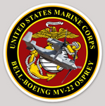 USMC MV-22 Osprey Sticker