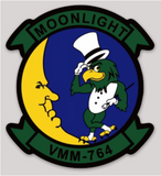 Officially Licensed USMC VMM-764 Moonlight Sticker