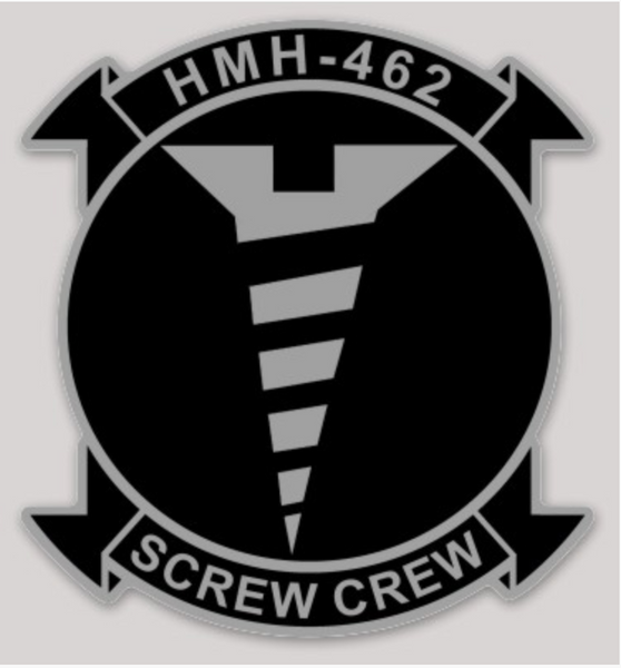 Officially Licensed HMH-462 Screw Crew Sticker