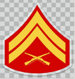 USMC Rank Stickers