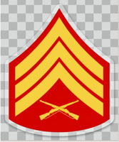 USMC Rank Stickers