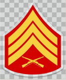 USMC Rank Stickers