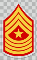 USMC Rank Stickers