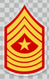 USMC Rank Stickers