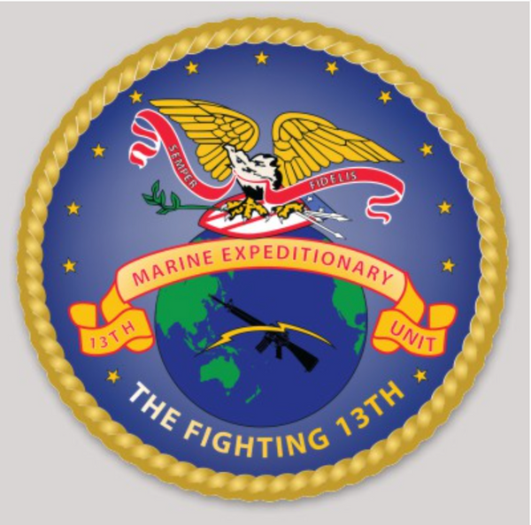 Officially Licensed 13th MEU Marine Expeditionary Unit Sticker