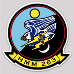 Officially Licensed USMC HMM-263 Thunder Chickens Sticker