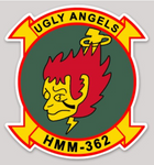 Officially Licensed USMC HMM-362 Ugly Angles Sticker