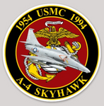 Officially Licensed USMC A-4 Skyhawk Sticker