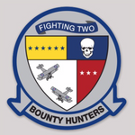 Officially Licensed US Navy VF-2 / VFA-2 Bounty Hunters Sticker