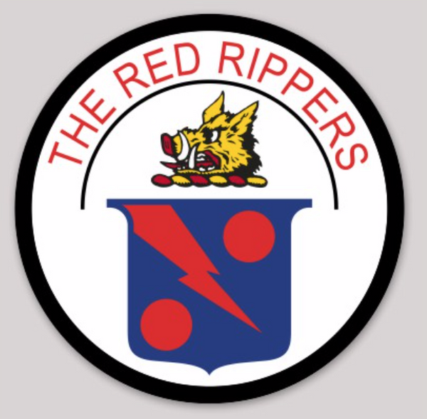 Officially Licensed US Navy VF-11/VFA-11 Red Rippers Sticker