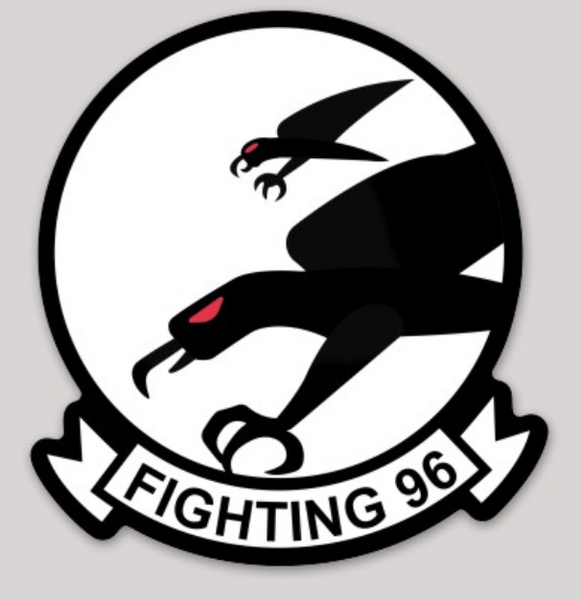Officially Licensed US Navy VF-96 Fighting Falcons Sticker