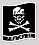 Officially Licensed US Navy Official VF-84 Jolly Rogers Sticker