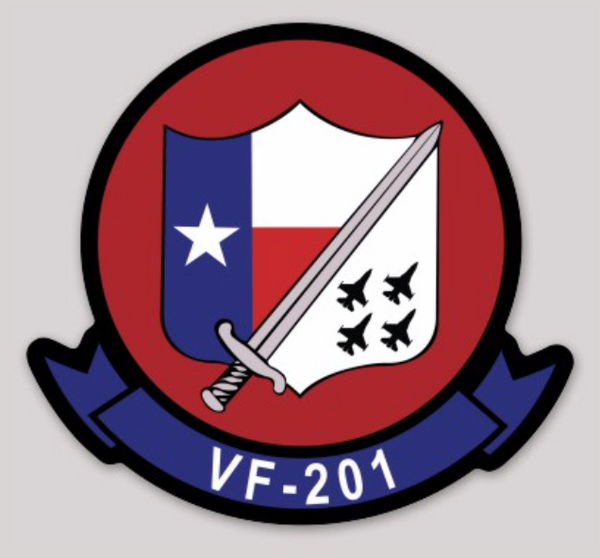 Officially Licensed US Navy  VF-201 Hunters Sticker