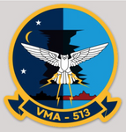 Officially Licensed USMC VMA-513 Flying Nightmares Sticker