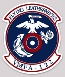 Officially Licensed USMC VMFA-122 Flying Leathernecks Sticker