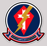 Officially Licensed USMC VMFA-251 Thunderbolts Sticker