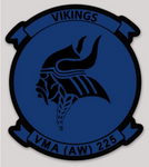 Officially Licensed USMC VMA(AW)-225 Vikings Sticker