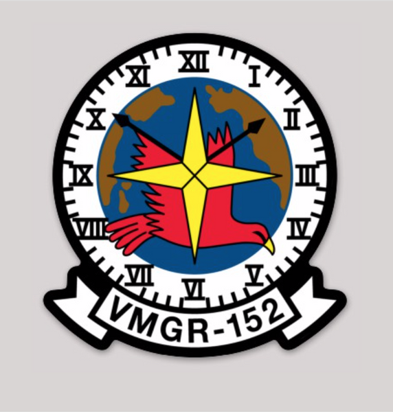 Officially Licensed USMC VMGR-152 Sumos Squadron Sticker