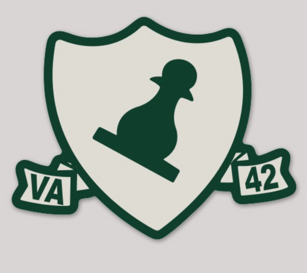US Navy VA-42 Green Pawns Sticker
