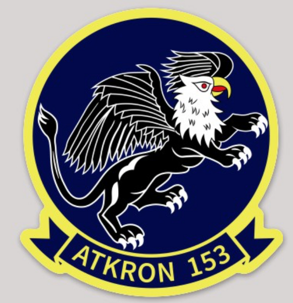 US Navy VA-153 Blue Tail Flies Sticker