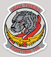 US Navy VA-156 Iron Tigers Sticker