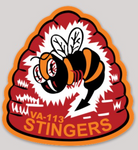 Officially Licensed US Navy VA-113 Stingers Sticker