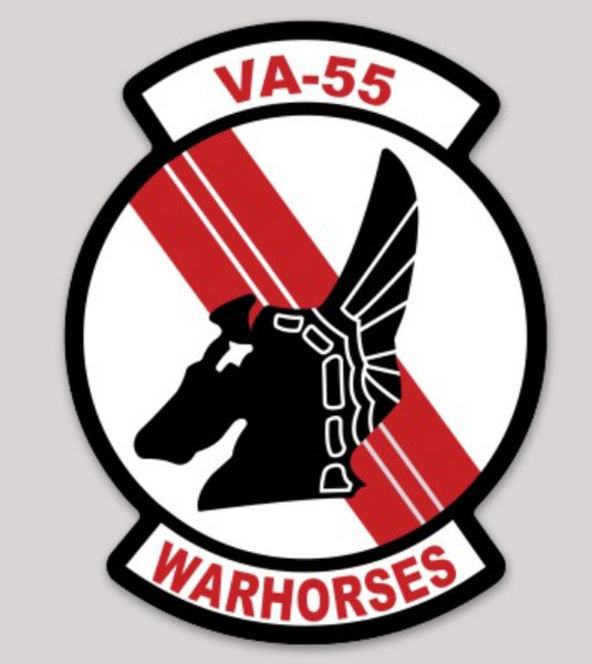 US Navy VA-55 Warhorses Sticker