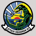 US Navy VA-95 Green Lizards Sticker
