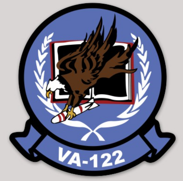 US Navy Official VA-122 Flying Eagles Sticker