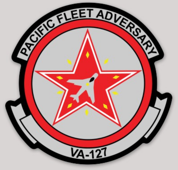 Officially Licensed US Navy VA-127 Cylons Sticker