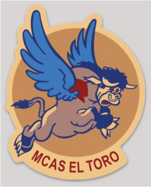 Officially Licensed MCAS El Toro Original Sticker