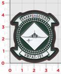Officially Licensed USMC VMFAT-101 Sharpshooters F-4 Phantom Leather Patches