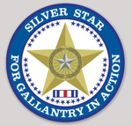 Silver Star Sticker