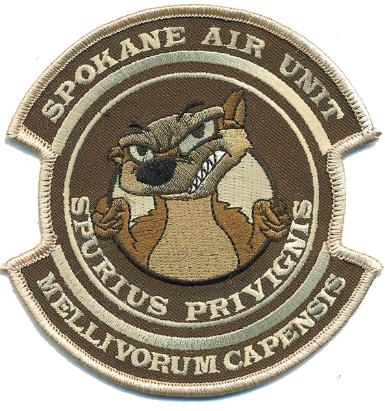 USCBP Spokane Air Unit Honey Badgers Patch