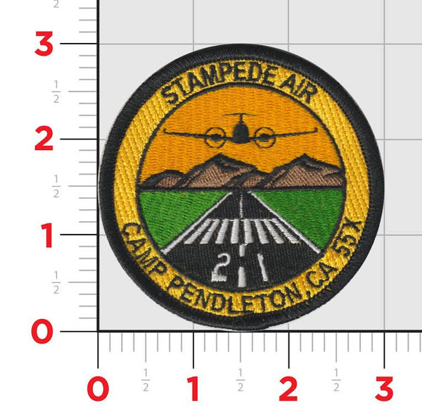 Camp Pendleton Stampede Air 55x Patch