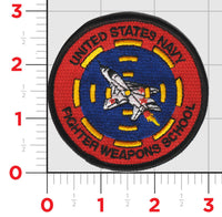 Officially Licensed US Navy Top Gun Fighter Weapons Patches