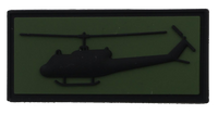UH-1 Huey PVC Tab Patch with Hook & Loop