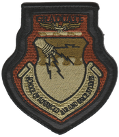 USAF School of Advance Air and Space Studies Graduat Patch- With hook and loop