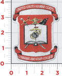 USMC Command & Staff College Patch