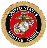 Officially Licensed USMC 8" Large Embroidered EGA Patch