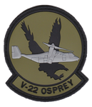 USMC V-22 Osprey Patch PVC Patch