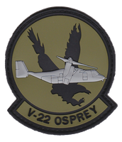 USMC V-22 Osprey Patch PVC Patch