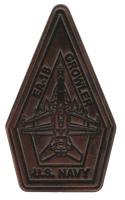 Officially Licensed US Navy E/A-18 Leather patches