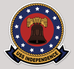USS Independence CV-62 Sticker