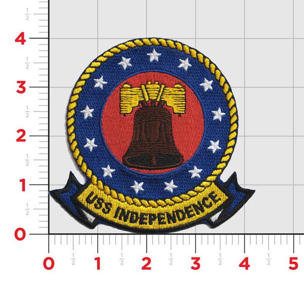 Officially Licensed US Navy USS Independence CV-62 Patch